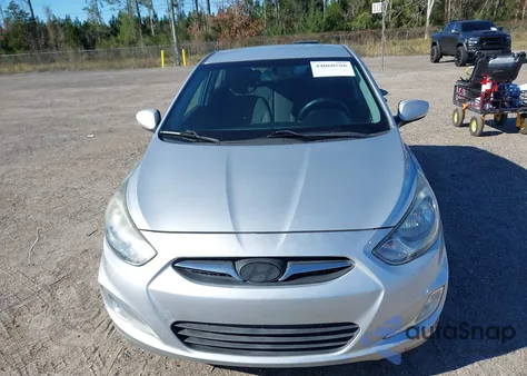 2013 Hyundai Accent Se from USA, damaged, VIN KMHCU5AEXDU076702